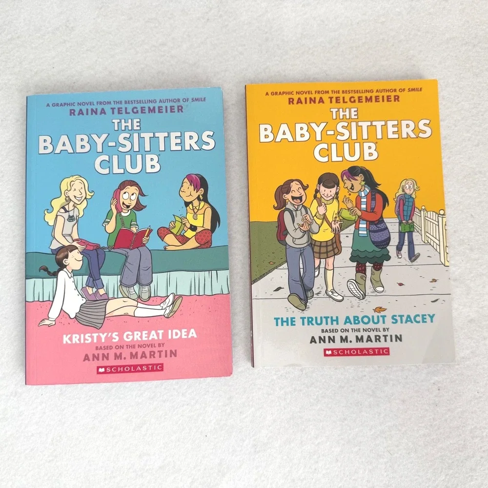 Baby-Sitters Club‎ #1 Kristy's Great Idea & #2 Truth About Stacey PB
